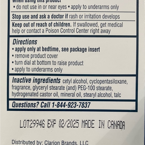 Certain dry extra strength solid - Picture 3 of 3